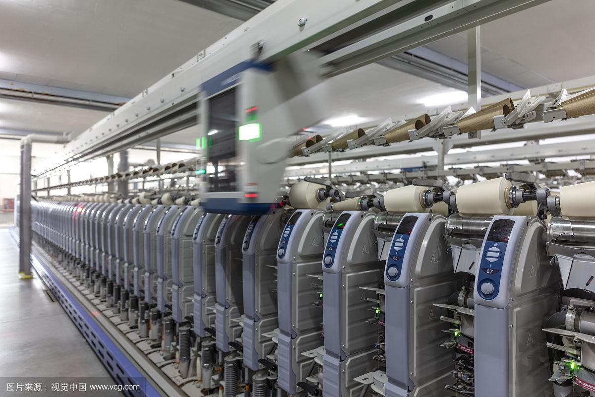 纺织厂机械加工产品线